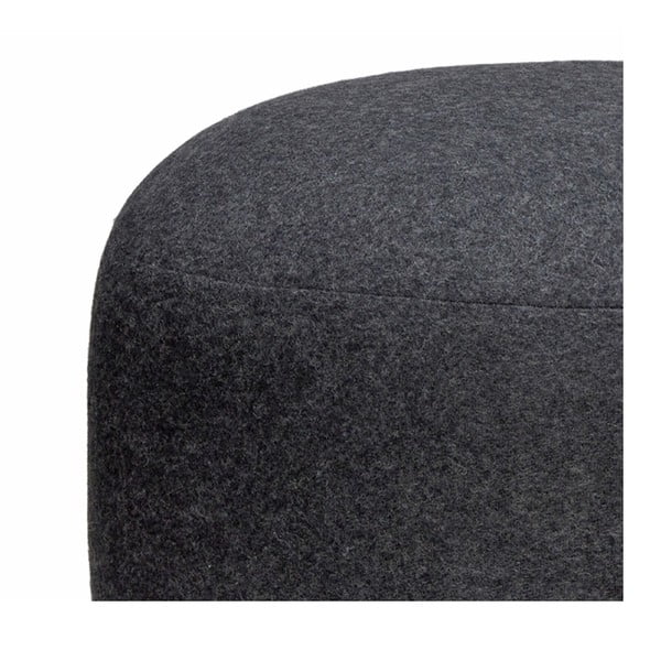 Crni puf Hübsch Gudmund, ø 75 cm-image-2