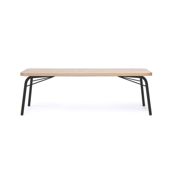 Stol za kavu s crnim nogama Woodman Ashburn-image-2
