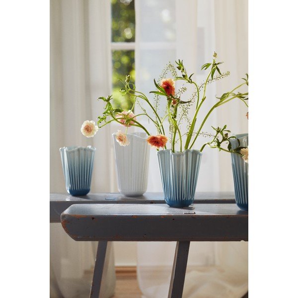 Svijetlo plava keramička vaza (visina 20,5 cm) Hammershøi – Kähler Design-image-3