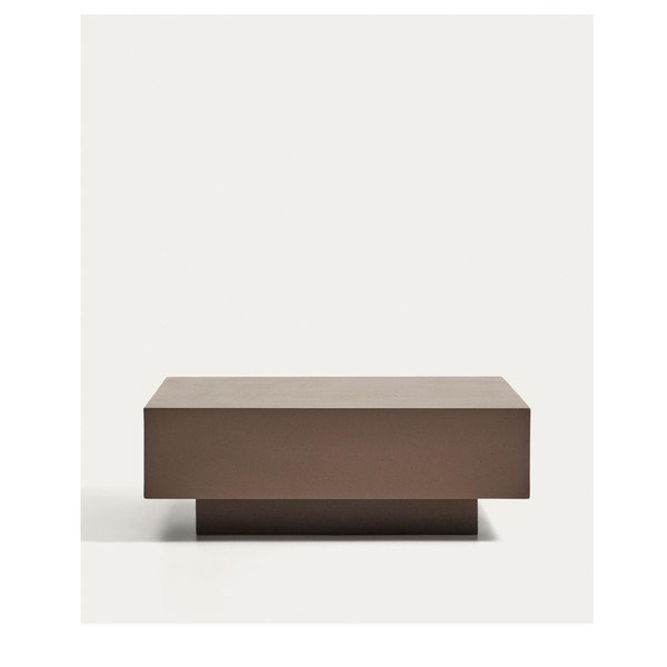 Vrtni stolić za kavu betonski 60x80 cm Rustella – Kave Home-image-3