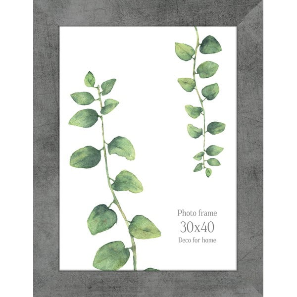 Sivi okvir za fotografije Styler Lahti, 38 x 48 cm