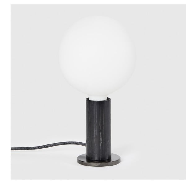 Crna stolna lampa s mogućnosti zatamnjivanja (visina 28 cm) Knuckle – tala-image-2