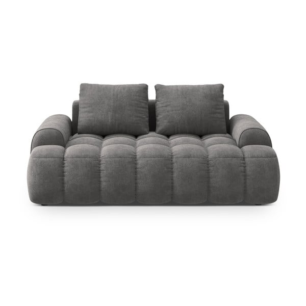 Siva baršunasti sofa 175 cm Linz – Cosmopolitan Design
