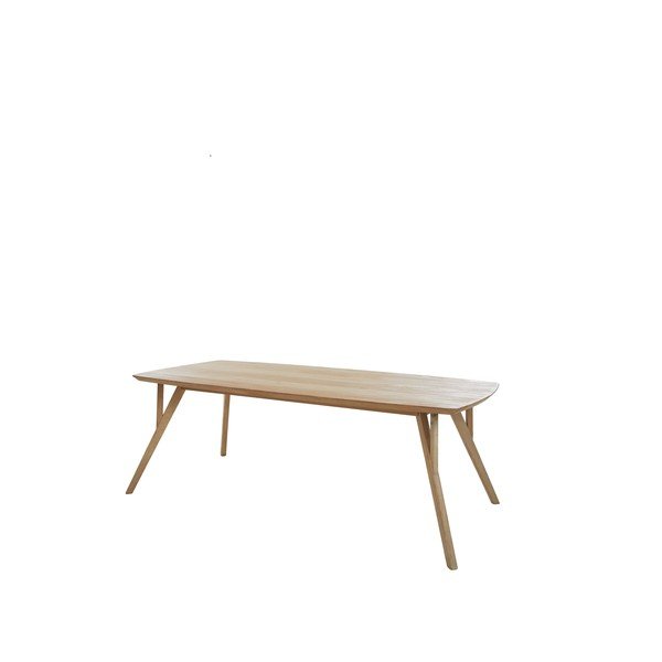 Blagovaonski stol od masivnog manga 100x200 cm Quenza – Light & Living
