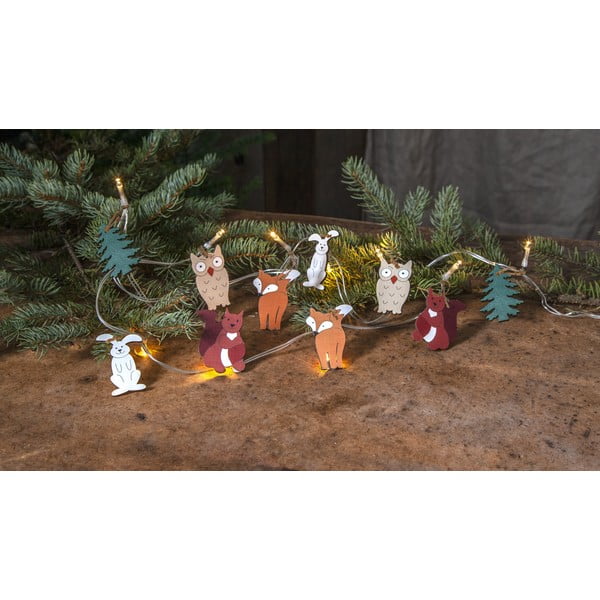 Svjetleći lanac broj žarulja 10 kom s božićnim motivom dužina 180 cm Friends – Star Trading-image-3