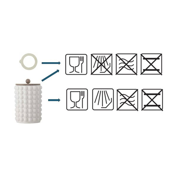 Posuda za namirnice za kolačiće od kamenine Madge – Bloomingville-image-4