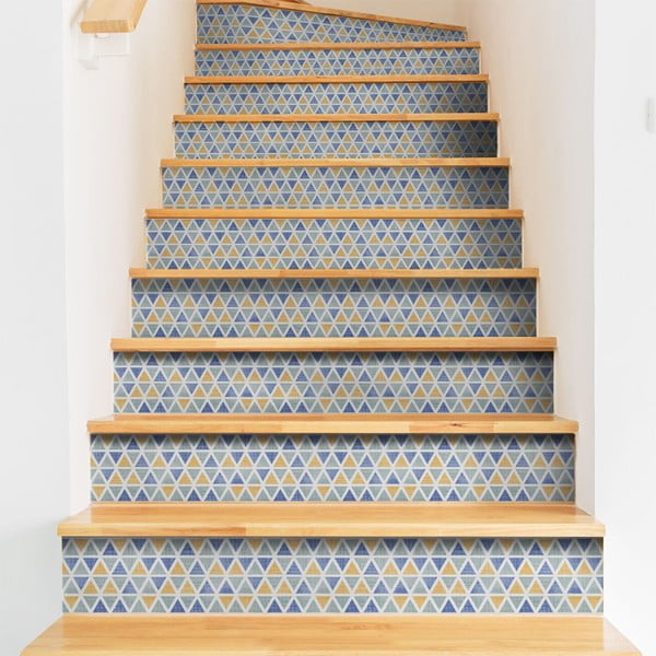 Set od 2 naljepnice za stepenice Ambiance Stairs Stickers Anitra, 15 x 105 cm