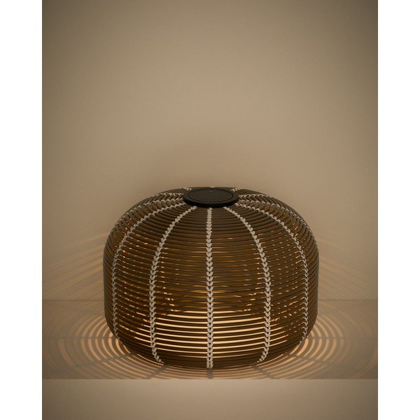 LED stolna/prijenosna vanjska svjetiljka sa solarnim panel/s USB ø 50 cm Garoina – Kave Home-image-1