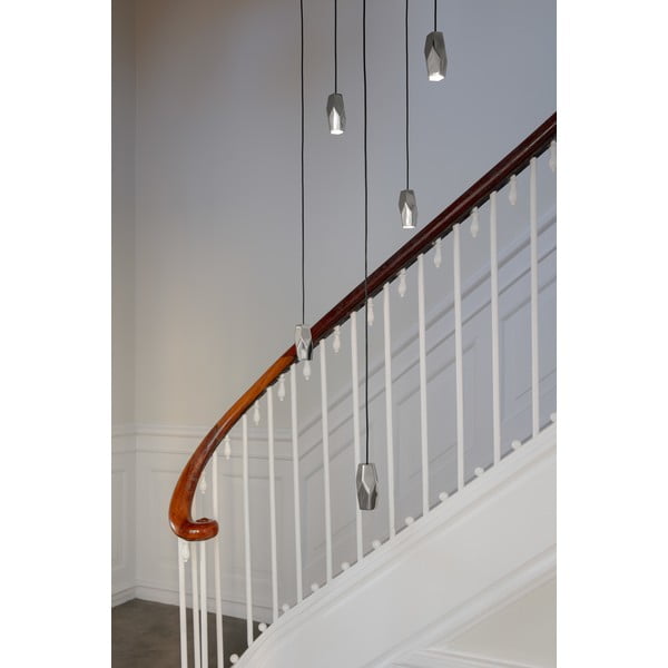 Crna viseća svjetiljka Rosette mini – UMAGE-image-4