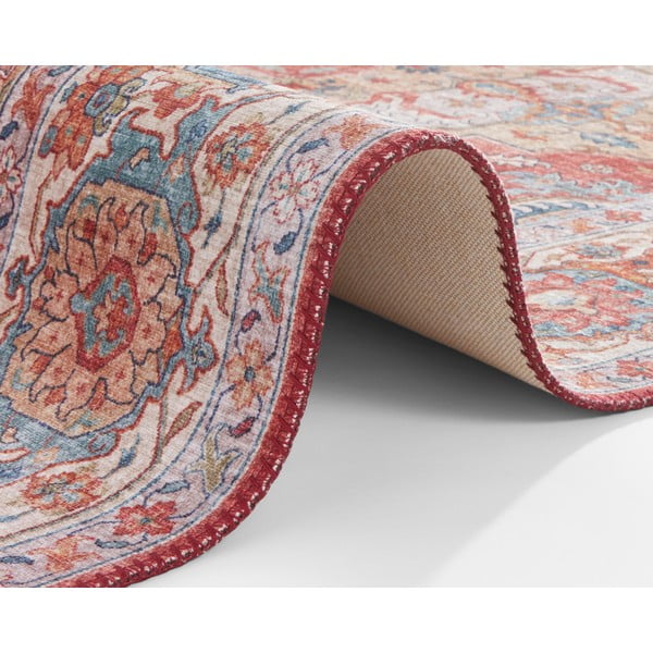 Ciglasto crveni tepih Nouristan Sylla, 80 x 200 cm-image-4