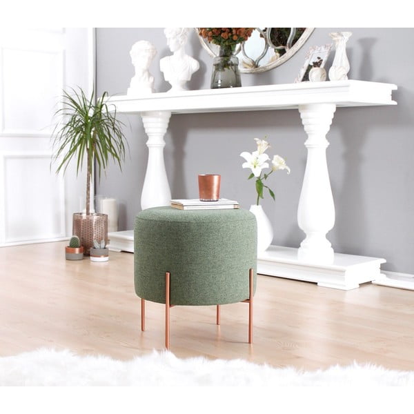 Svijetlo zeleni tabure Copper – Artie-image-3