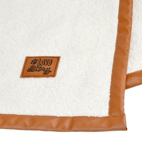 Krem deka za pse 50x70 cm – Love Story-image-4