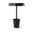 Mat crna LED stolna lampa (visina 31 cm) Cup – Umbra