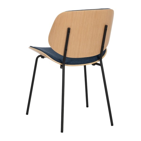 Tamno plave blagovaonske stolice u setu 2 kom Elio – Ixia-image-4