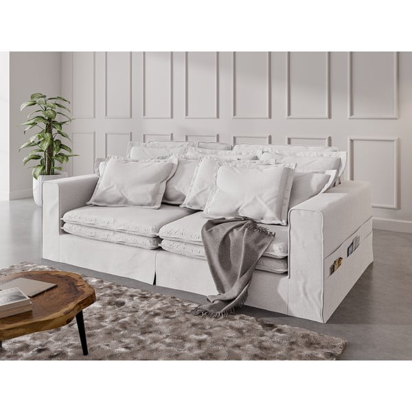 Bijela sofa 236 cm Nora – Ropez-image-3
