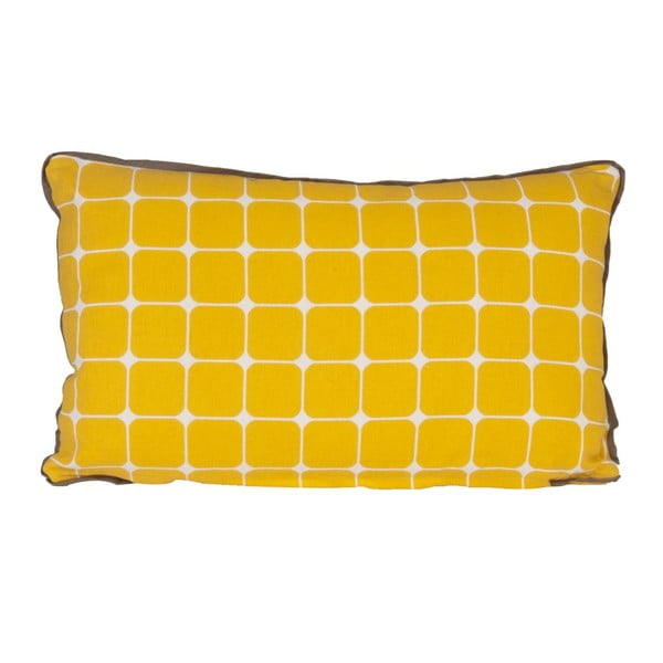 Jastuk s punjenjem Tiles Yellow, 50x30 cm