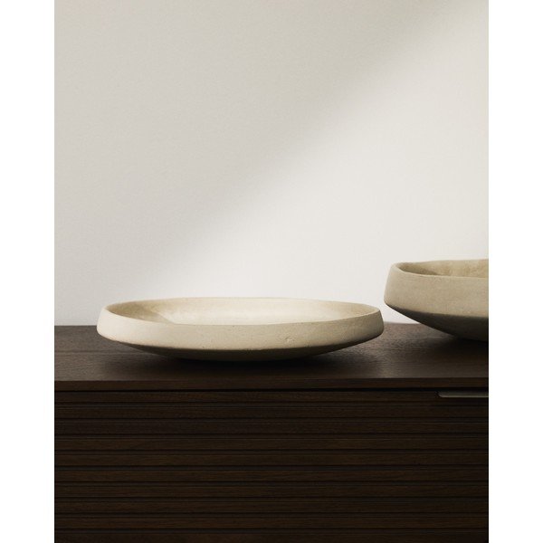 Papirnat ukrasni pladanj ø 29 cm Mireni – Kave Home-image-1