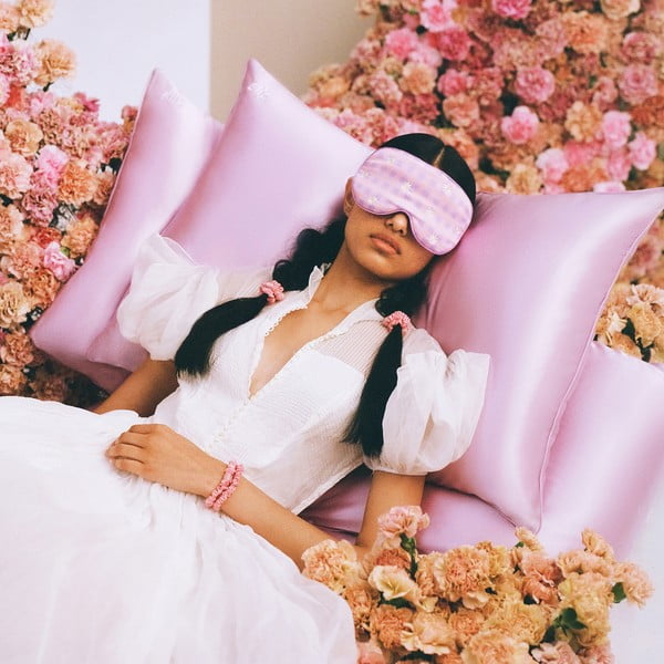 Svilena jastučnica 51x76 cm Wildflower – slip-image-2