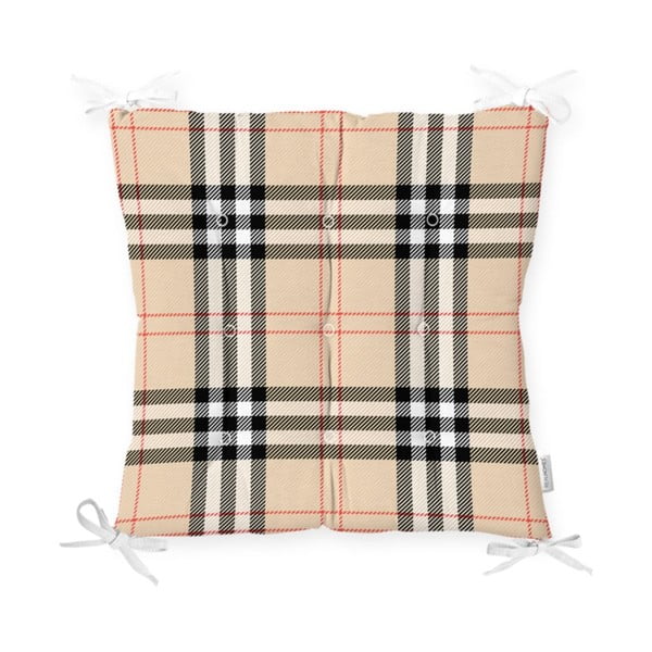 Jastuk za stolicu Minimalist Cushion Covers Flannel Beige, 40 x 40 cm
