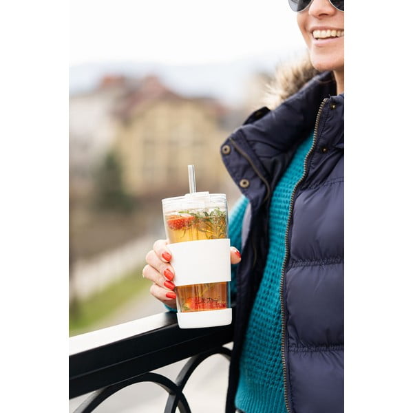 Bijela termo šalica 600 ml Fuori – Vialli Design-image-4