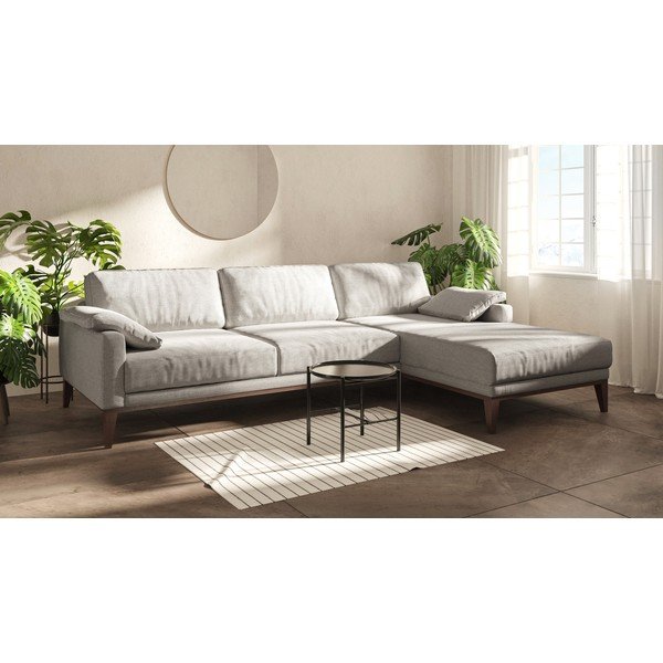 Krem kutna garnitura MESONICA Musso, desni kut-image-1