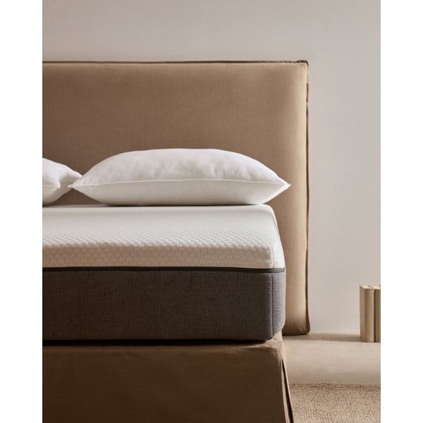 Srednje tvrd madrac od pjene 90x190 cm Eva – Kave Home-image-1