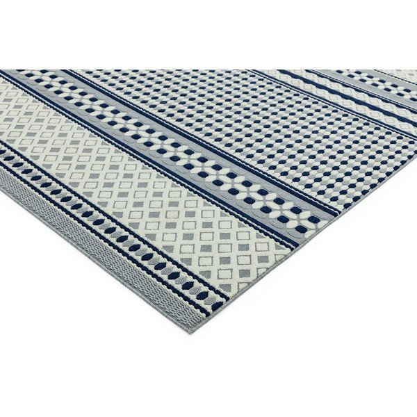 Plavo-bijeli tepih Asiatic Carpets Antibes Geometric, 160 x 230 cm-image-3