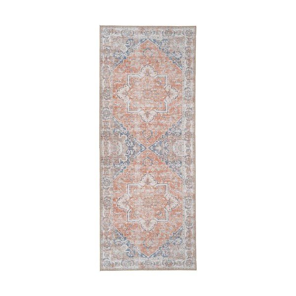 Plavo narančasta staza za tepih 200x80 cm Havana - House Nordic