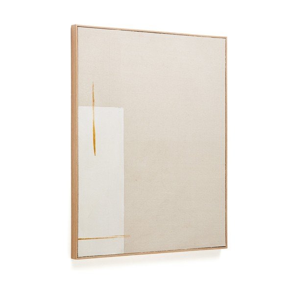 Ručno oslikana slika s okvirom/na platnu 80x100 cm Salin – Kave Home