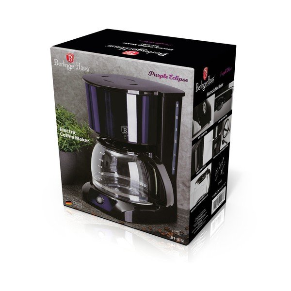 Ljubičasti aparat za filter kavu Purple Metallic Line - BerlingerHaus-image-2