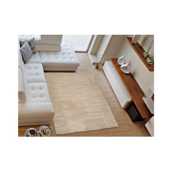 Bež tepih Universal Tanum Dice, 80 x 150 cm-image-1