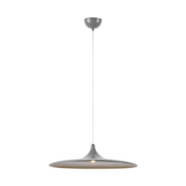 Siva metalna LED viseća svjetiljka s mogućnosti zatamnjivanja ø57x13 cm Beam – Markslöjd