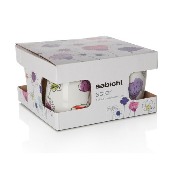 Set od 4 Aster porculanske šalice, 330 ml-image-2