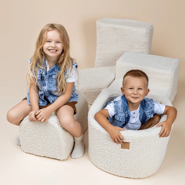 Krem set mekanih igrački od pjene od samta 250x45x30 cm Montessori – Meowbaby-image-3