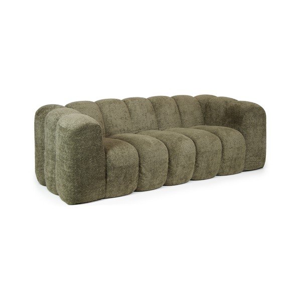 Tamno zelena sofa 214 cm Gajos – Marckeric