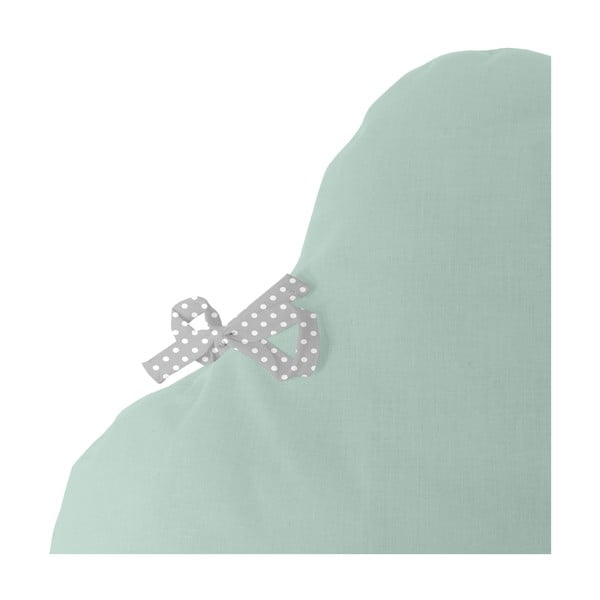 Mentol zelena pamučna ogradica za krevetić Mr Fox. Nube, 60 x 40 cm-image-3