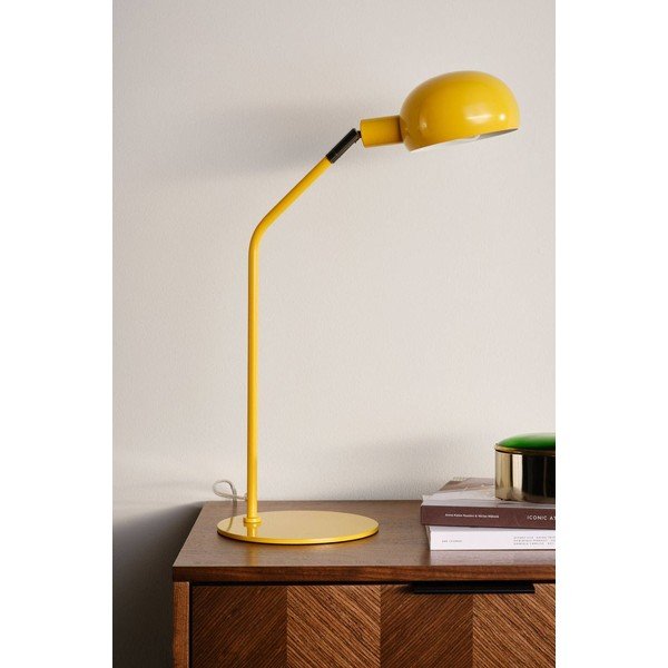 Žuta  željezna stolna lampa sa savitljivom konstrukcijom (visina 59 cm) Lincon – Jotex-image-2