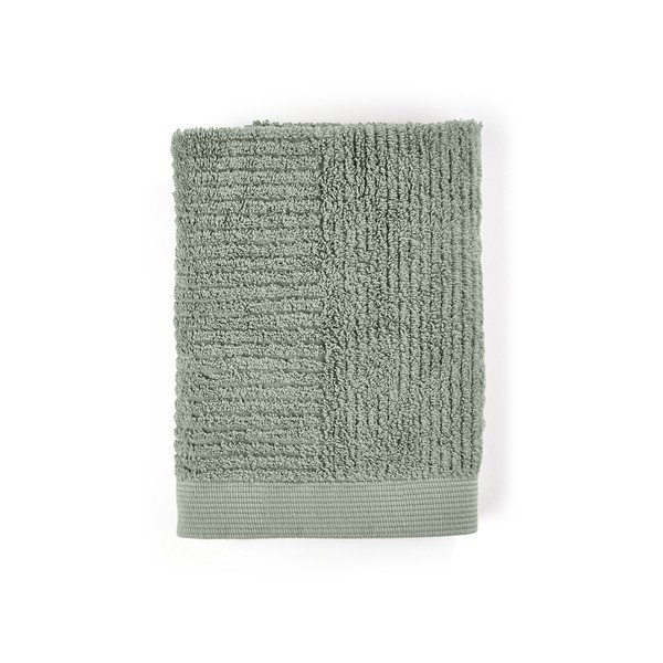 Zeleni pamučan ručnik od frotira 50x70 cm Classic – Zone