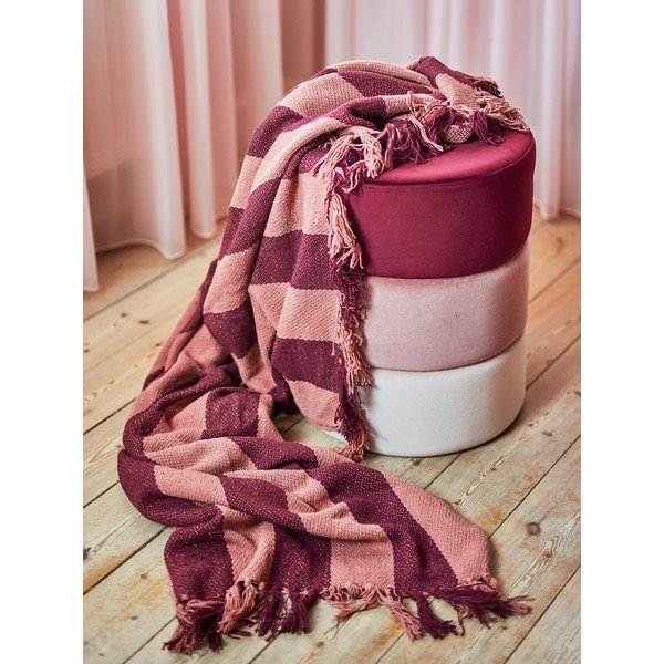 Bordo deka od recikliranog pamuka 130x160 cm Frello – Bloomingville-image-1
