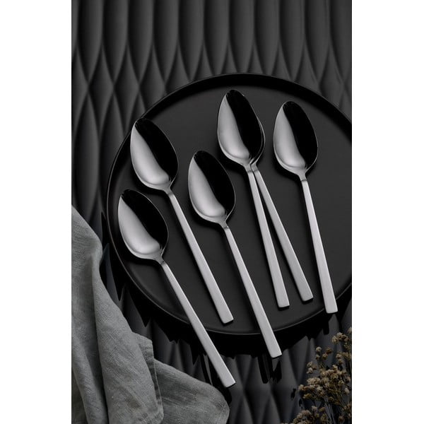 Pribor 36 kom od nehrđajućeg čelika u srebrnoj boji – Hermia-image-2