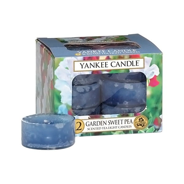 Set od 12 cvijeća Yankee Candle iz vrta, vrijeme gorenja 4 - 6 sati