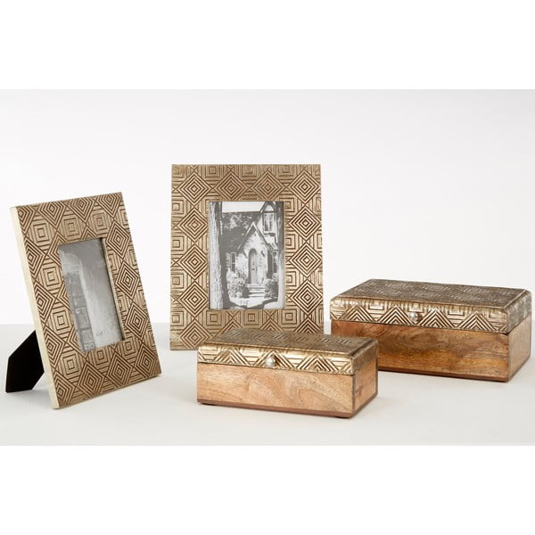 Drveni okvir u zlatnoj boji 21x25 cm Bowerbird – Premier Housewares-image-4