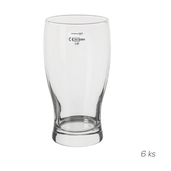 Čaše u setu 6 kom 500 ml Belek – Orion-image-2