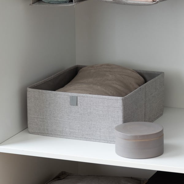 Siva kutija za pohranu Compactor Oxford, 56 x 36 cm-image-1