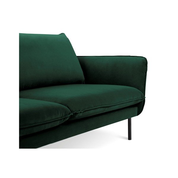 Zelena baršunasta sofa Cosmopolitan Design Vienna, 230 cm-image-3