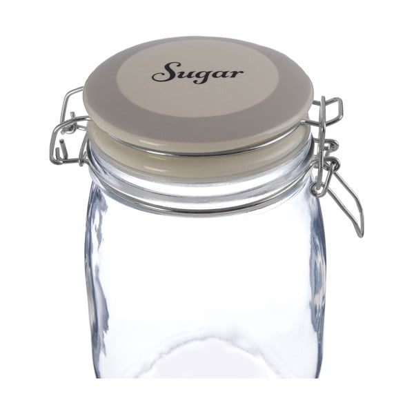Staklena posuda za namirnice za šećer Grocer – Premier Housewares-image-4