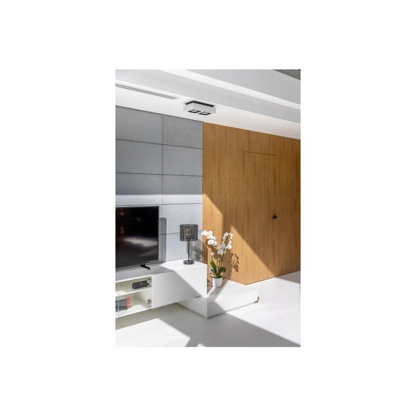 Bijela stropna svjetiljka s metalnim sjenilom 34x18,5 cm Loid – GTV-image-4