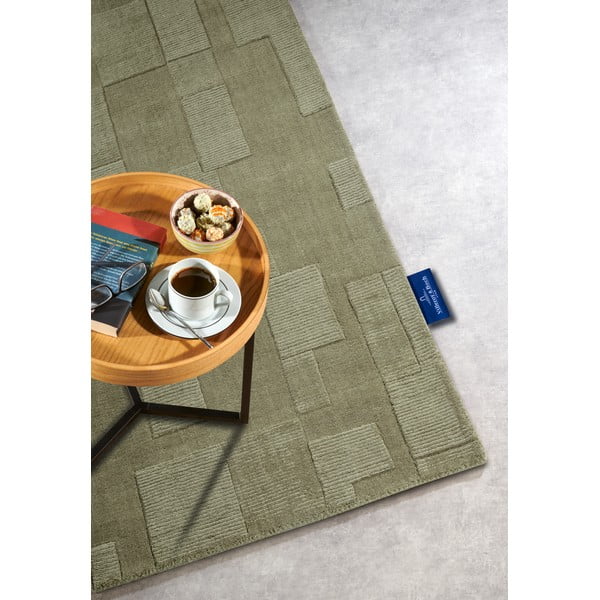 Zeleni ručno rađen vuneni tepih 160x230 cm Wilhelmine – Villeroy&Boch-image-2