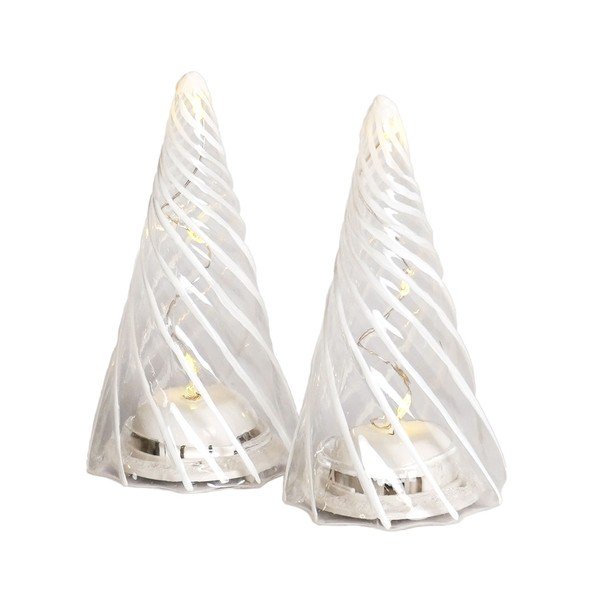 Božićni svjetlosni ukras 2 kom ø 6 cm Vilma – Sirius