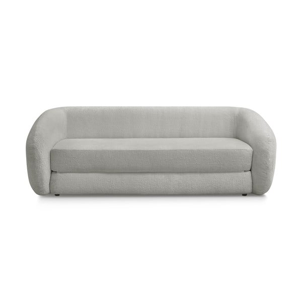 Svijetlo siva sklopiva sofa od šenila 228 cm Neyo – Bobochic Paris